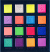 Набір тіней PARISA Mystery E716, 16 кольорів  № 4 Neon фото 3