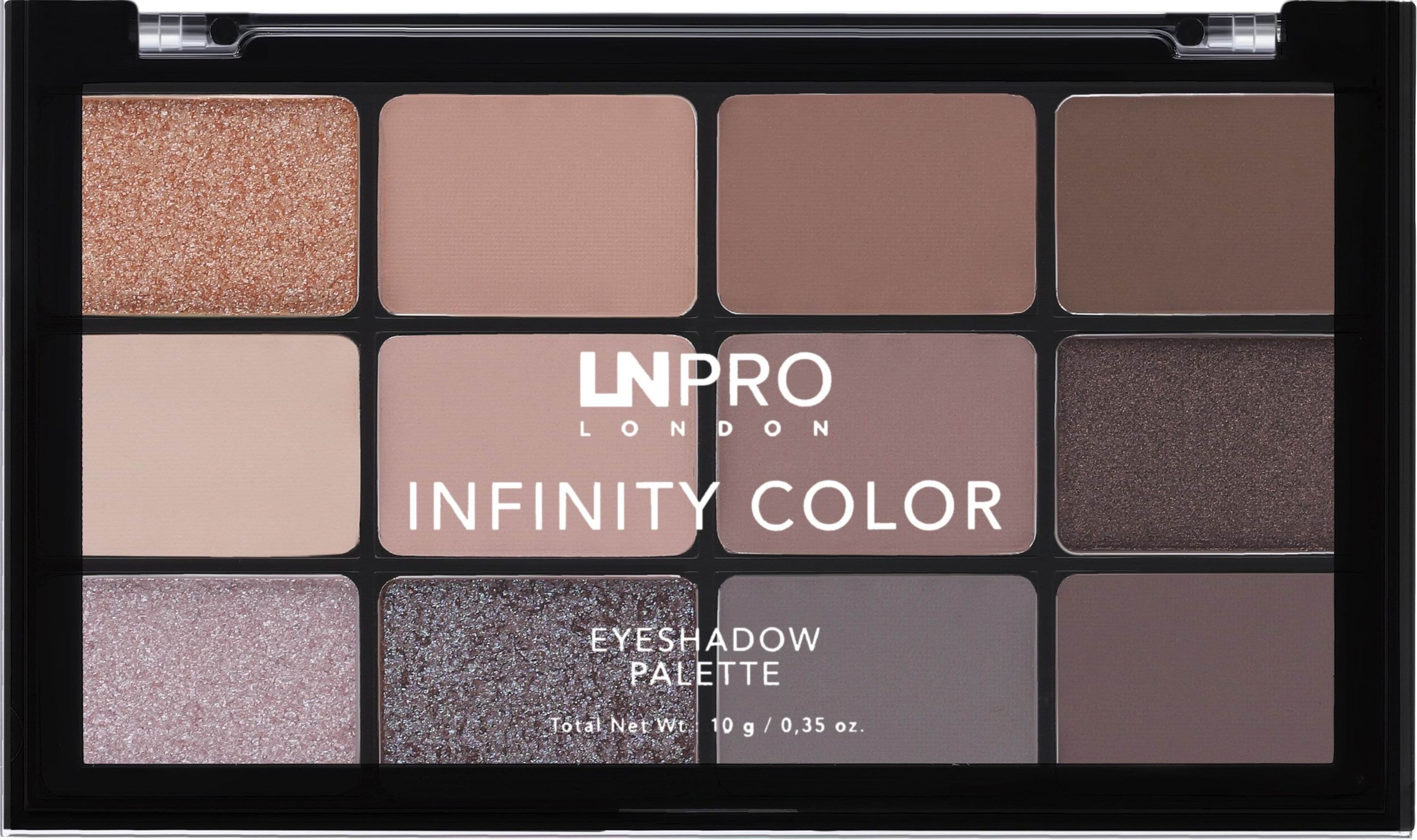 Набір тіней для повік LN PRO Infinity Color № 104, 10 г