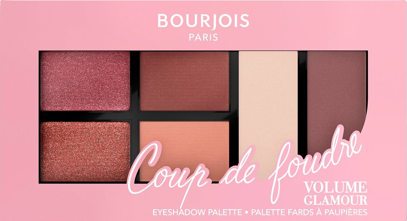 Палетка тіней для очей Bourjois VOLUME GLAMOUR 003, Coup de foudre 2