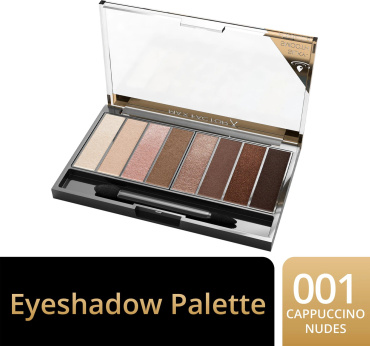 Палетка тіней для очей Max Factor Masterpiece Nude Palette 01 Cappuccino Nudes фото 1
