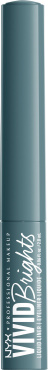 Подводка для глаз NYX Professional Makeup Vivid Brights Colored 01 Cyan Simp 2 мл фото 4