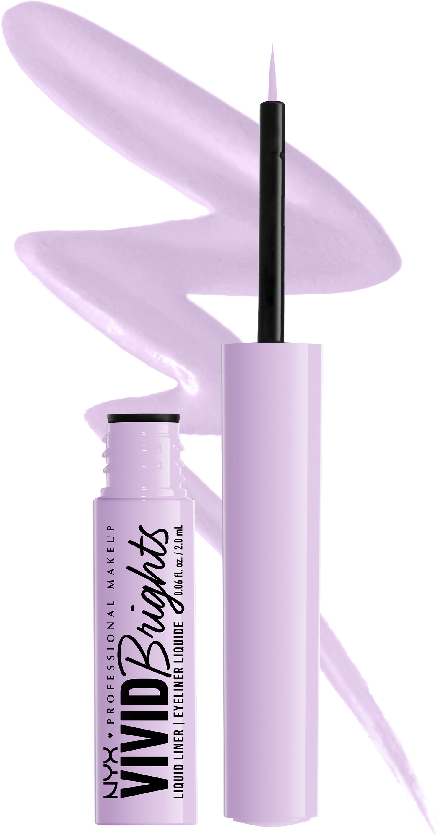 Подводка для глаз NYX Professional Makeup Vivid Brights Colored 07 Lilac Link 2 мл