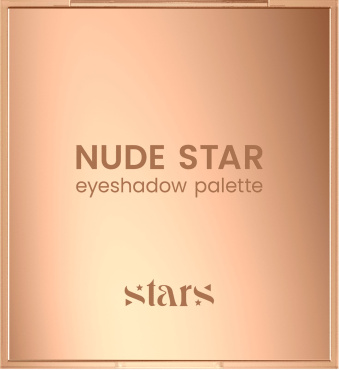 Палітра тіней для повік 9 кольорів Stars from the stars NUDE STAR 8 г