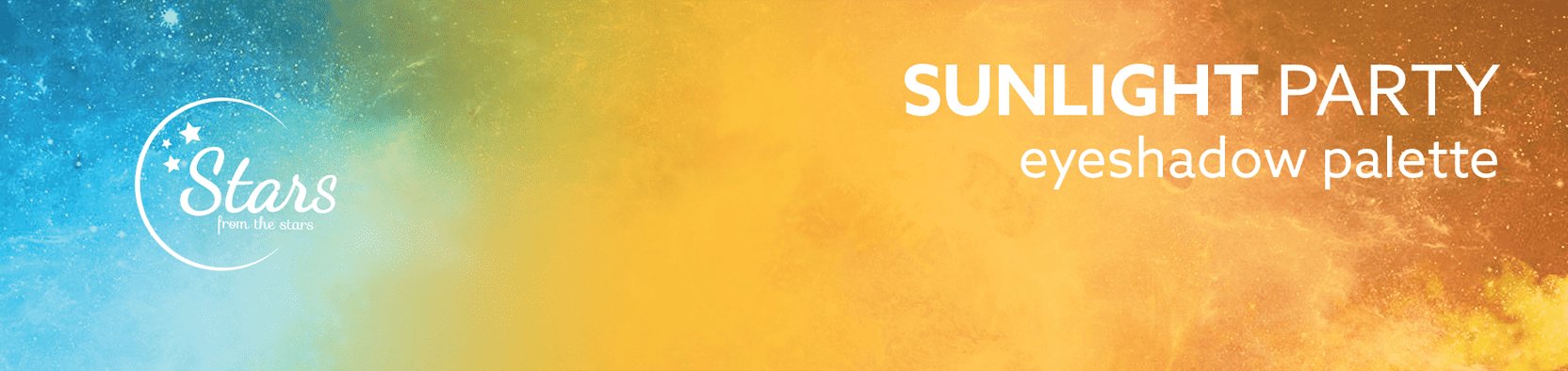 Палітра тіней для повік Stars from the stars SUNLIGHT PARTY 7.5 г