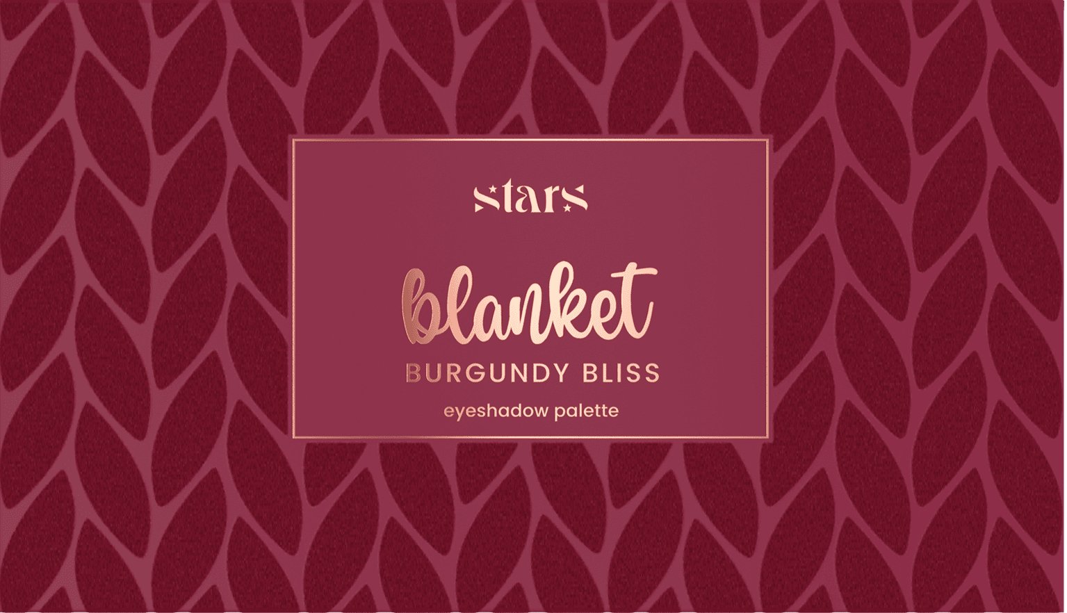 Палетка теней для век Stars from the stars BLANKET Burgundy Bliss 10 г фото 4
