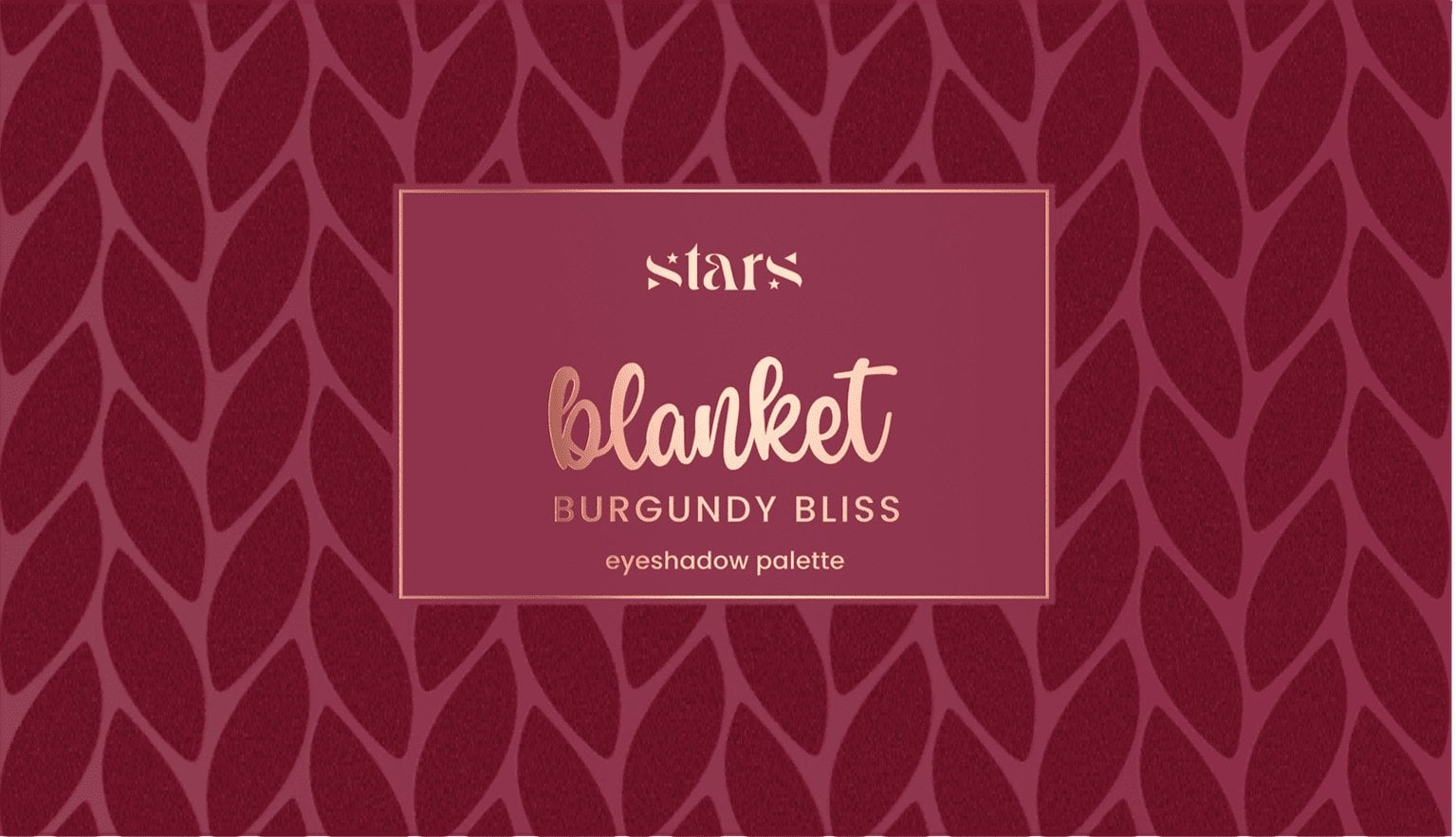 Палітра тіней для повік Stars from the stars BLANKET Burgundy Bliss 10 г