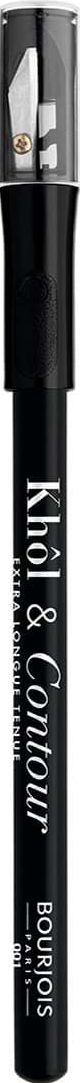 Олівець для очей Bourjois Khol Contour 001 noir-issime контурний з точилкою 1.2 г