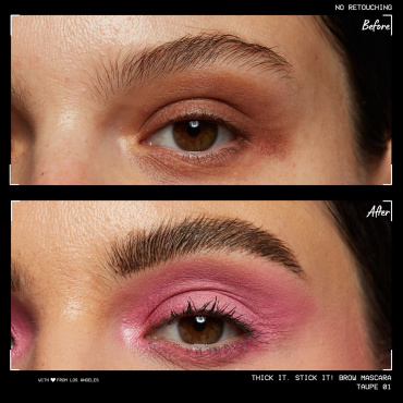 Туш для брів NYX Professional Makeup Thick It Stick It 01, 7 мл фото 2