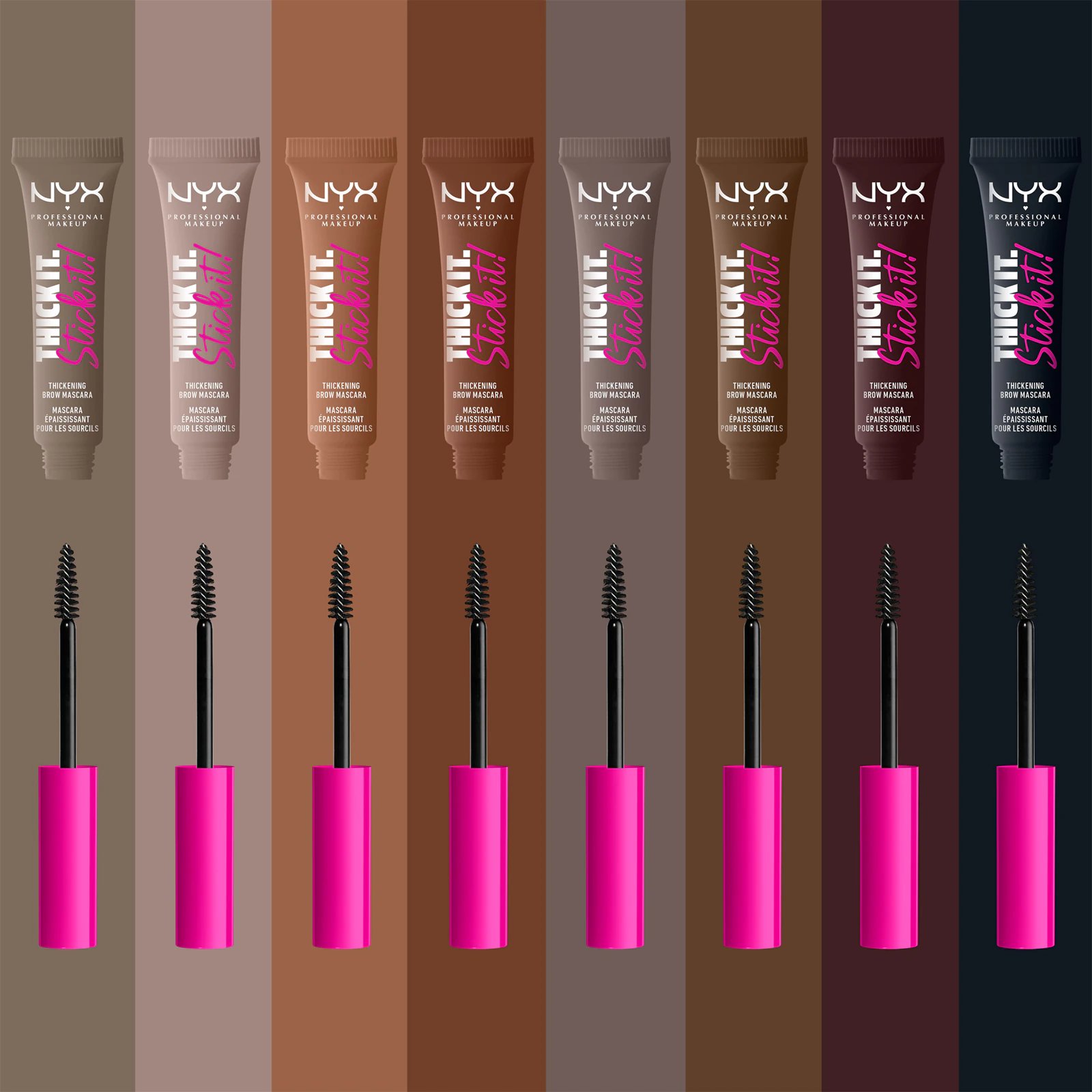 Тушь для бровей NYX Professional Makeup Thick It Stick It 06, 7 мл фото 12