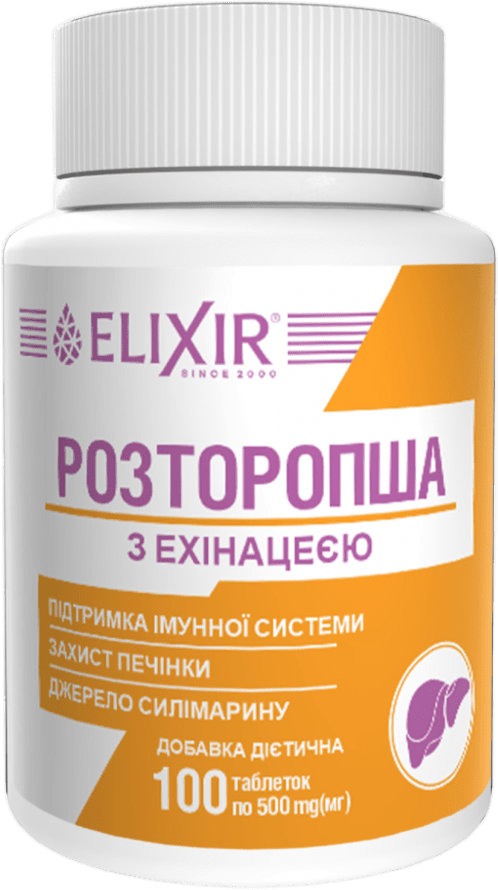 Еліксір Розторопша з єхінацеєю №100 1