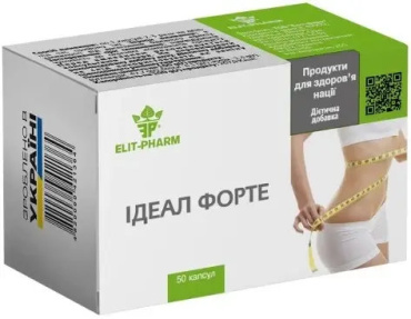 Дієтична добавка Еліт-Фарм Ідеал Форте 50 шт.