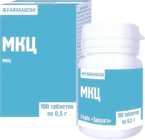 Дієтична добавка Фармаком МКЦ 100 шт. 1