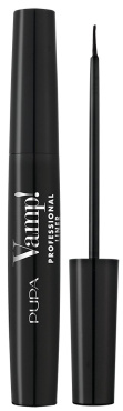 Подводка для глаз Pupa Vamp! Proffesional Liner 100 Extra black 4.5 мл фото 1