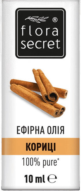 Олія ефірна Flora Secret Кориці 10 мл фото 1
