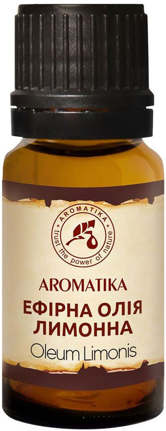 Олія ефірна Ароматика Лимонна 10 мл