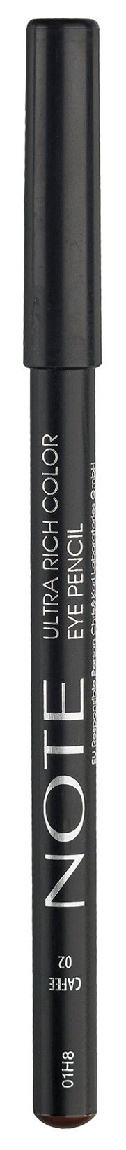 Олівець для очей Note Ultra Rich Color ультранасичений 02, 1.1 г