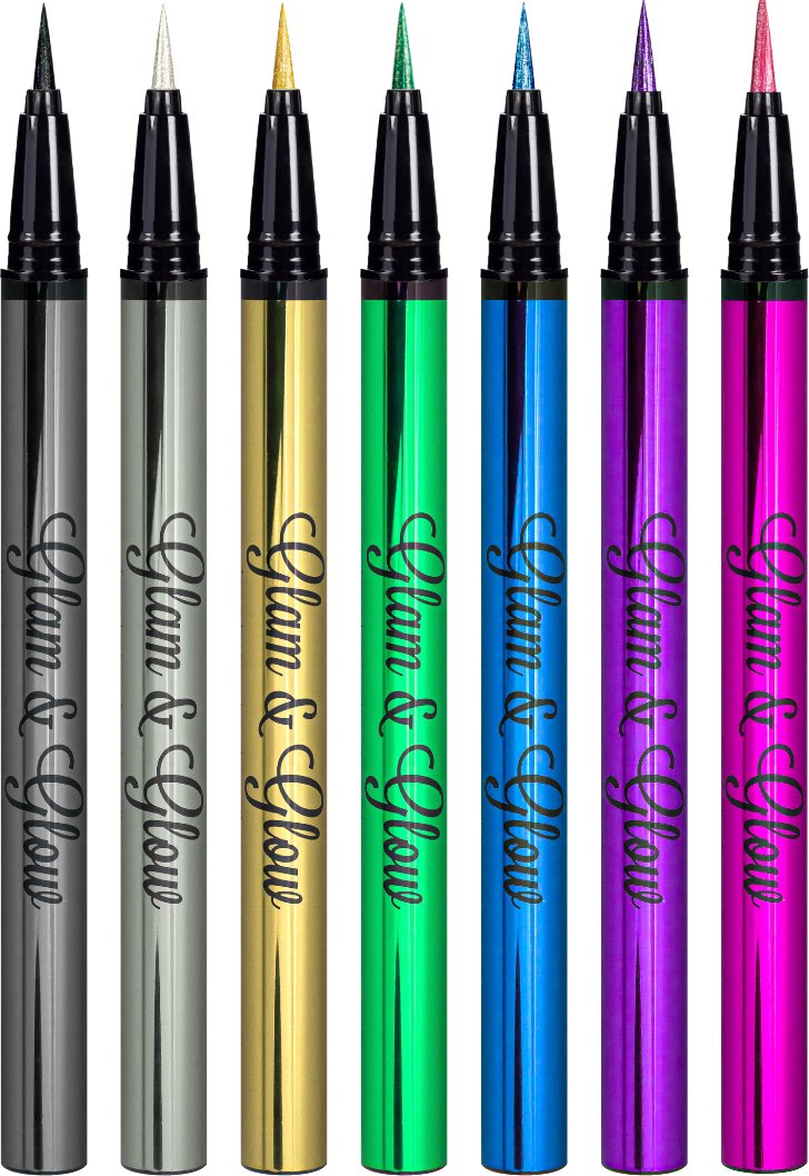 Фломастер для очей PARISA Glam&Glow PF-300, 1 Black фото 4