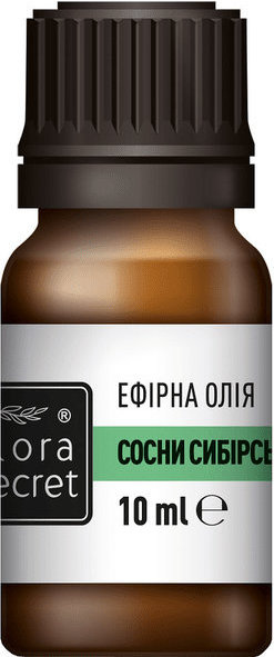 Олія Flora Secret ефірна Сосни Сибирської, 10 мл 2