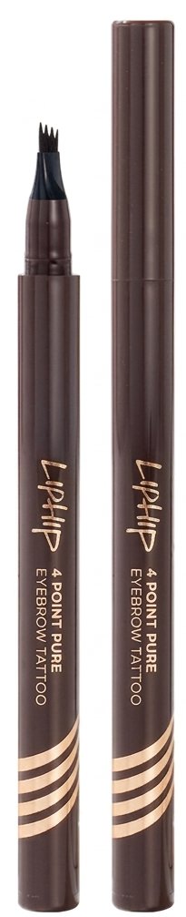 LIPHIP олівець д/брів точковий Dark brown 01
