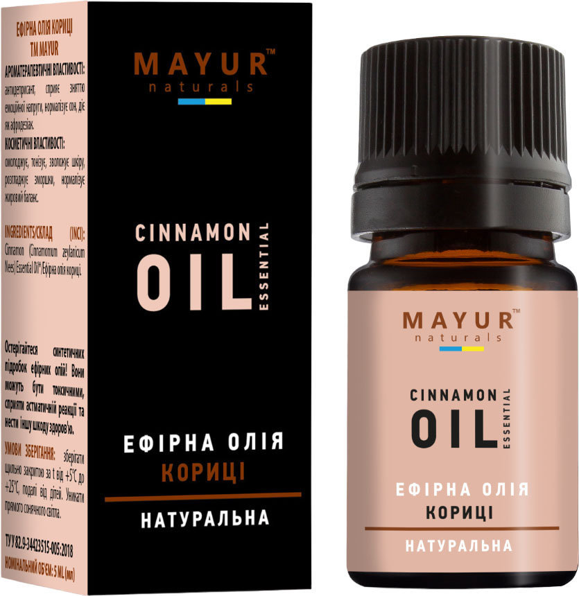 Масло эфирное Mayur Корица 5 мл