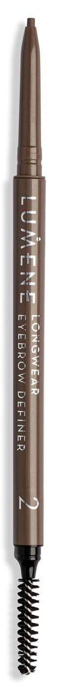 Карандаш для бровей Lumene Longwear Eyebrow Definer с щёточкой автоматический 02 Taupe 0.09 г