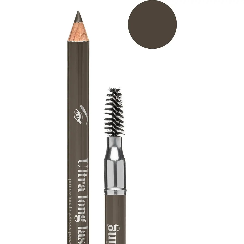 Олівець для брів PARISA Cosmetics № 302 Сіро-коричневий 1.5 г фото 1