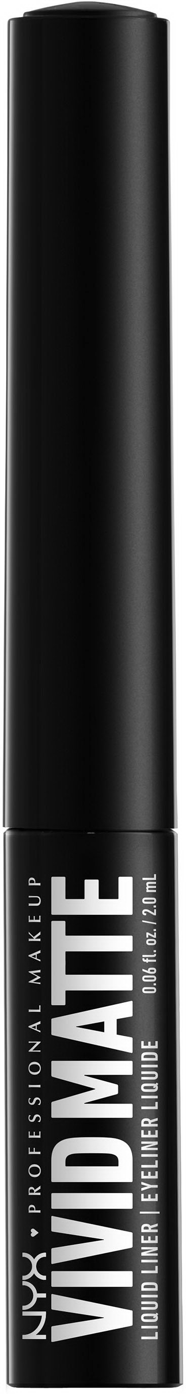 Підводка для очей NYX Professional Makeup Vivid Matte Liquid Liner 01 Black 2 мл