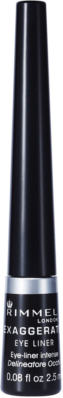 Підводка для очей Rimmel Exaggerate Eye Liner 01 Black 2.5 мл фото 1