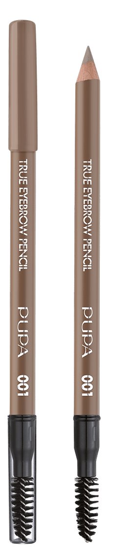 Карандаш для бровей Pupa Milano True Eyebrow Pencil Waterproof водостойкий 001 Blonde 1.08 г
