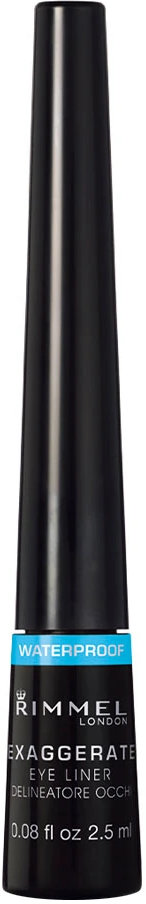 Підводка для очей Rimmel Exaggerate Eye Liner Wp Black 2.5 мл фото 1