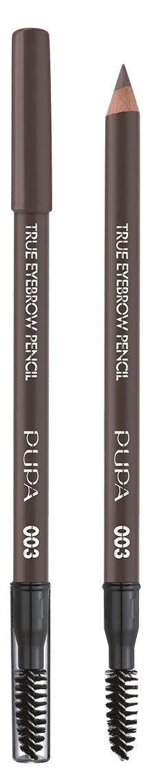 Карандаш для бровей Pupa Milano True Eyebrow Pencil Waterproof водостойкий 003 Dark Brown 1.08 г