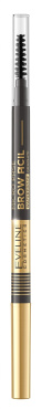 Карандаш для бровей Eveline Cosmetics Micro Precise Brow Pencil водостойкий 04 Graphite 1.2 г фото 1