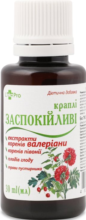 LekoPro краплі Заспокійливі, 30мл 2