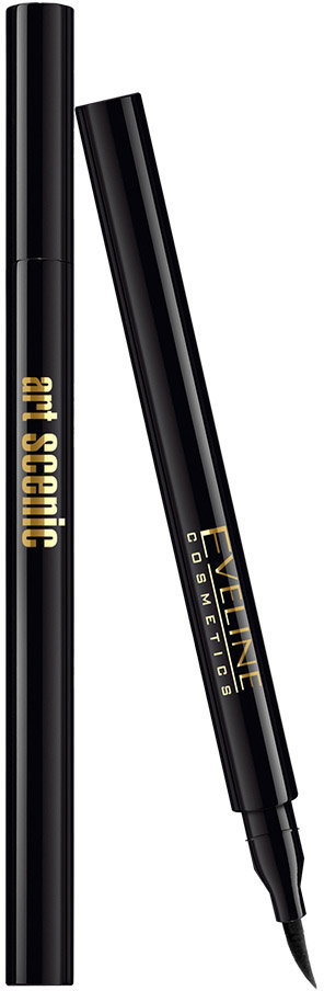 Підводка-маркер для очей Eveline Make-Up Чорна 9.6 г фото 1