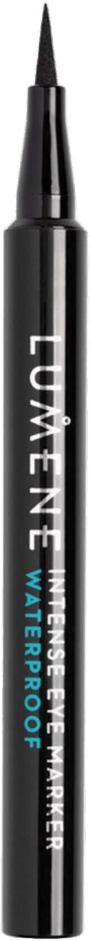 Подводка-фломастер для глаз водостойкая Lumene INTENSE EYE MARKER WATERPROOF Black, 1.1 мл фото 1