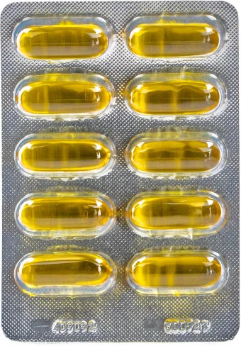 Дієтична добавка Baum Pharm Vitalik Омега-3 + вiтaмiн E 1000 мг 60 шт. фото 3