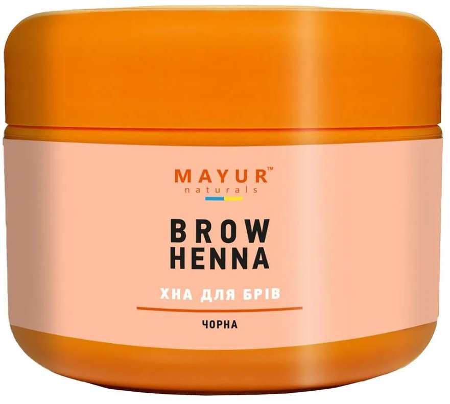 Хна для брів Mayur чорна 10 г