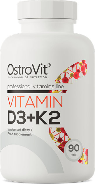 Ostrovit Вітамін Д3+K2 табл. №90