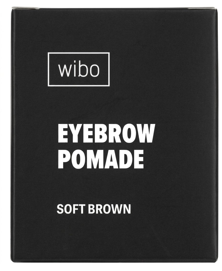 Помада для бровей Wibo Eyebrow Pomade 2 в 1 водостойкая Soft Brown 6 г фото 3