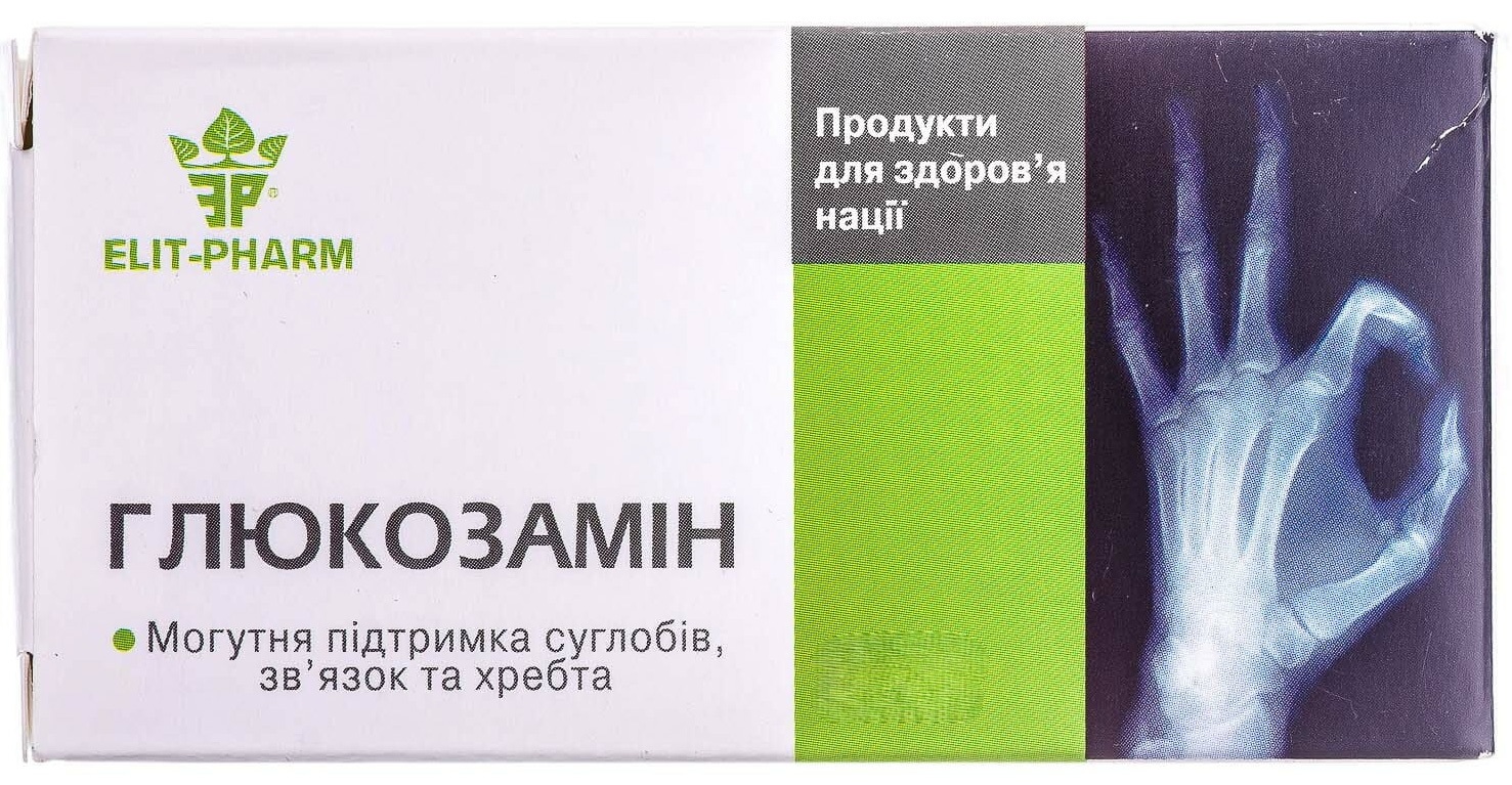Еліт-фарм Глюкозамін №40 3