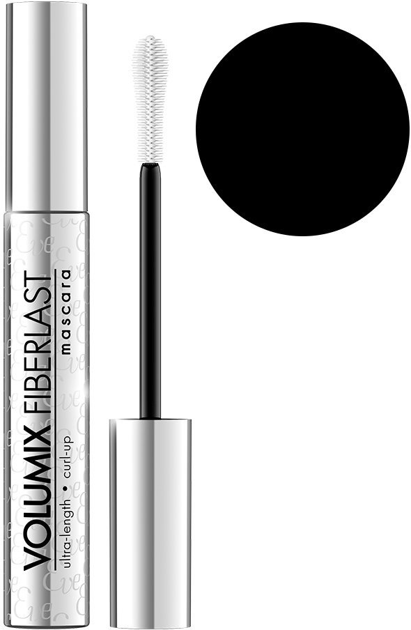 Тушь Eveline Cosmetics Volumix Fiberlast ультраудлиняющая и подкручивающая 11 мл