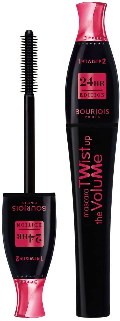 Туш для вій Bourjois Twist Up The Volume 24 HR Чорна 8 мл
