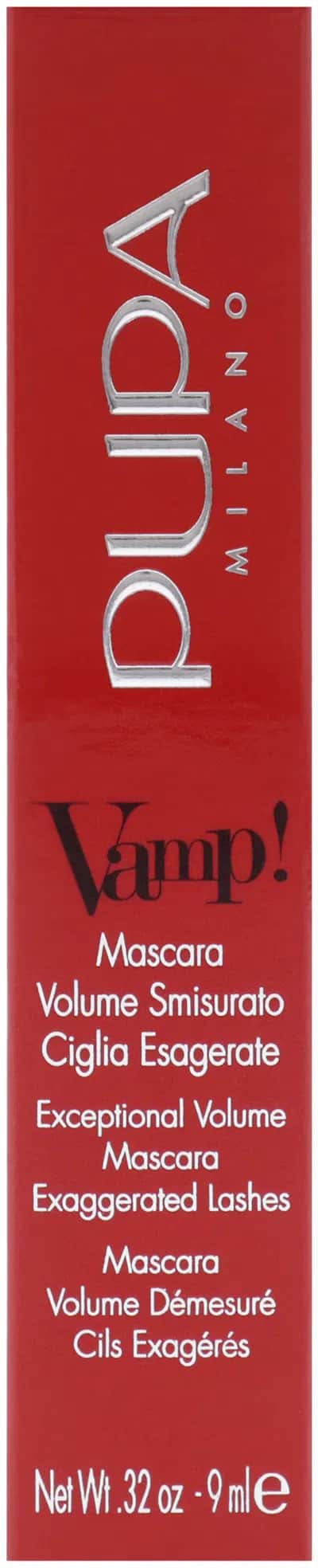 Туш для вій Pupa Vamp Exceptional Volume 200 Chocolate Brown 9 мл фото 3