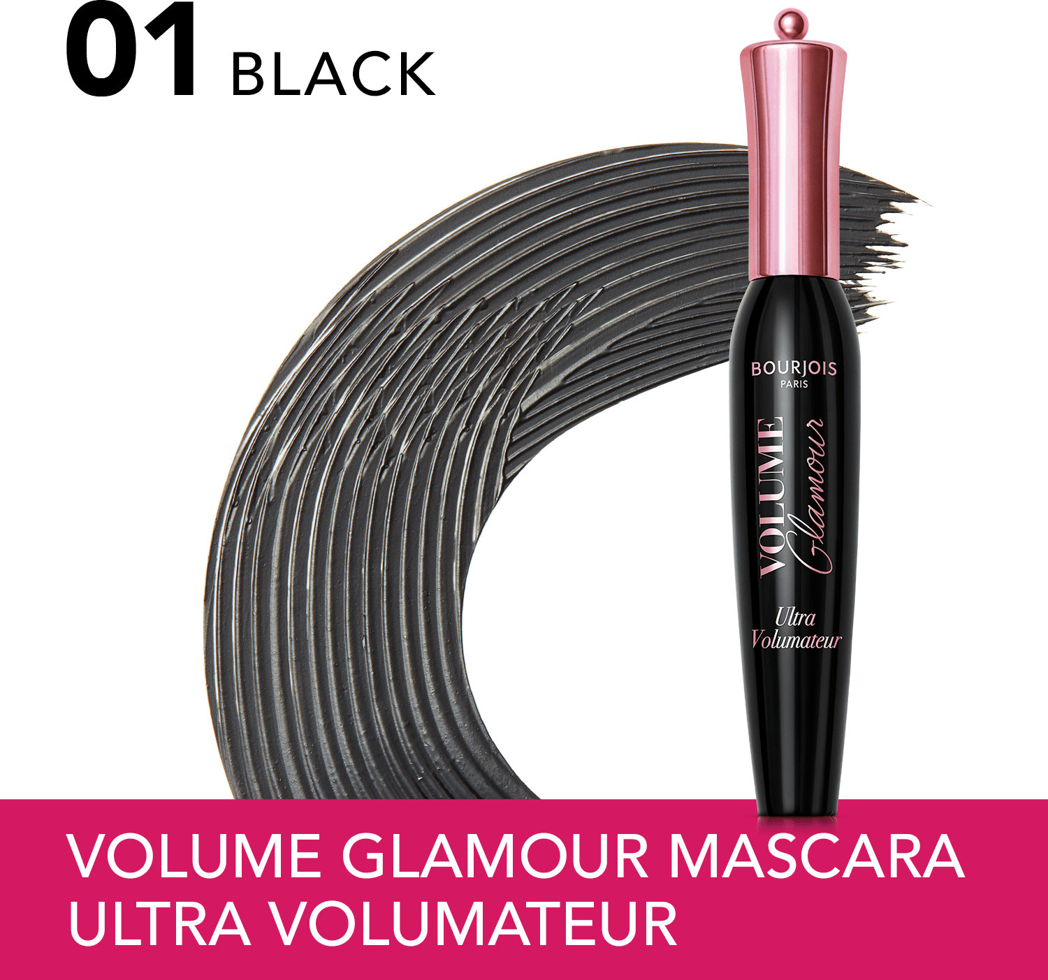 Туш для вій Bourjois Volume Glamour Ultra Volumateur 01 Black 12 мл фото 2