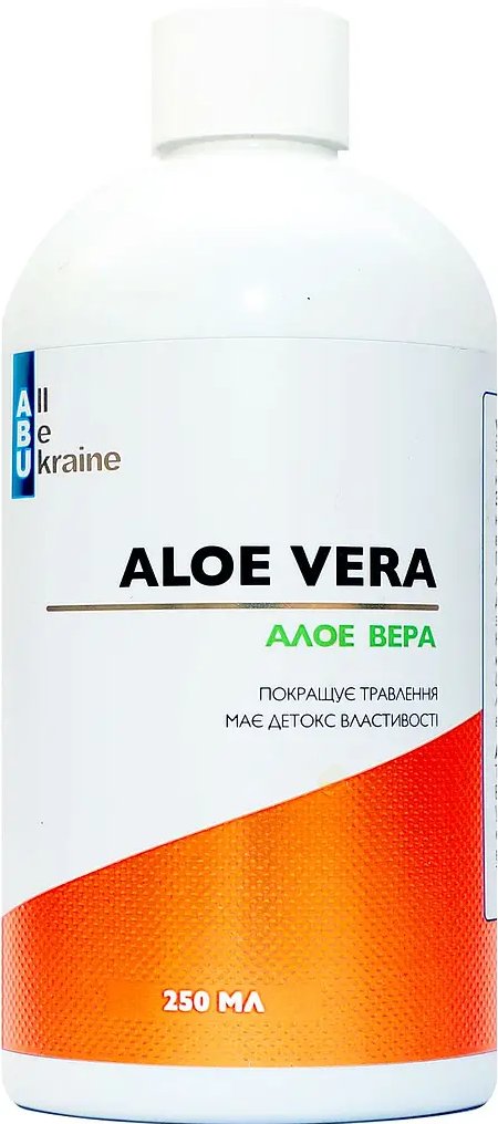 Диетическая добавка ABU All Be Ukraine Aloe Vera Алое Вера питьевой 250 мл фото 2