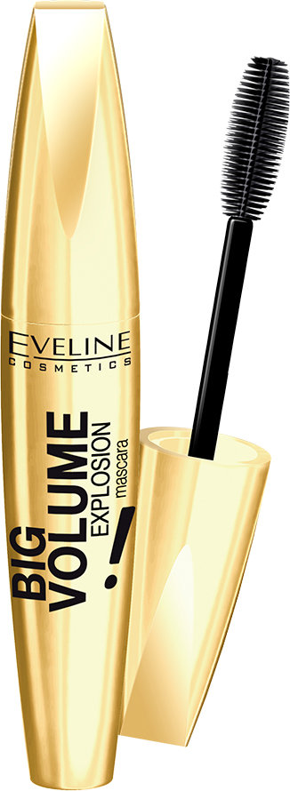 Туш для вій Eveline Big Volume Explosion чорна 12 мл фото 1