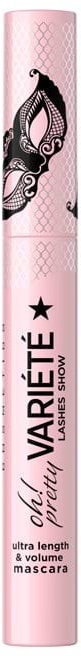 Тушь для ресниц Eveline Cosmetics Variete Lashes Show Oh! Pretty Black удлиняет и придает объем, 10 мл фото 2