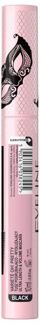 Тушь для ресниц Eveline Cosmetics Variete Lashes Show Oh! Pretty Black удлиняет и придает объем, 10 мл фото 3