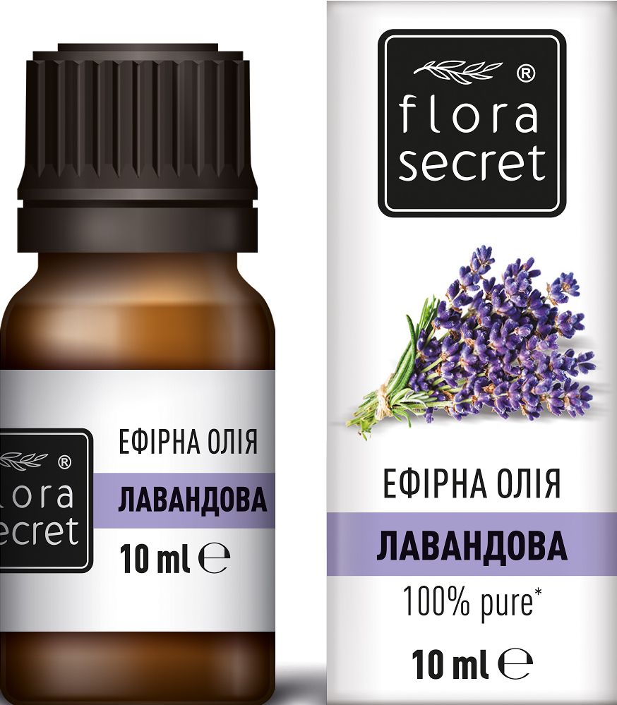 Олія ефірна Flora Secret лавандова 10 мл