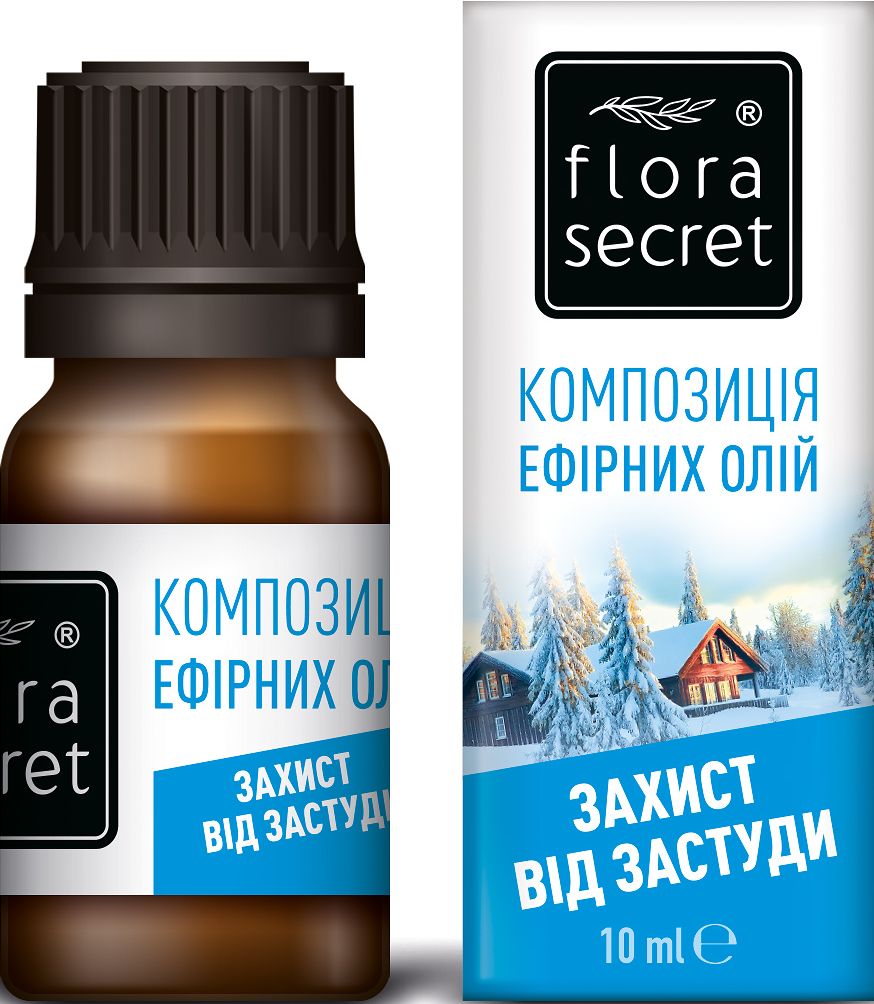 Суміш ефірних олій Flora Secret Захист від застуди 10 мл
